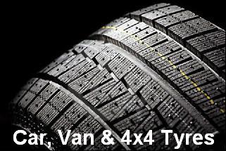 Car, Van and 4x4 Tyres
